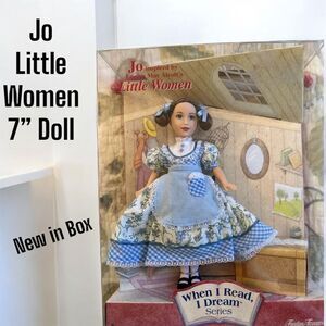 Timeless Treasures Jo March 7" Doll Little Women "When I Read, I Dream" Series